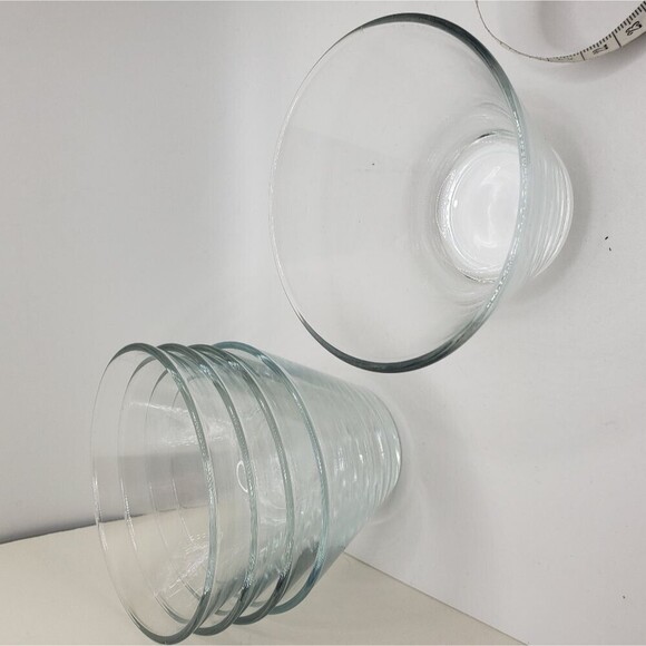 Dessert salsa appetizer glass bowls stackable set of 5 - Picture 7 of 7